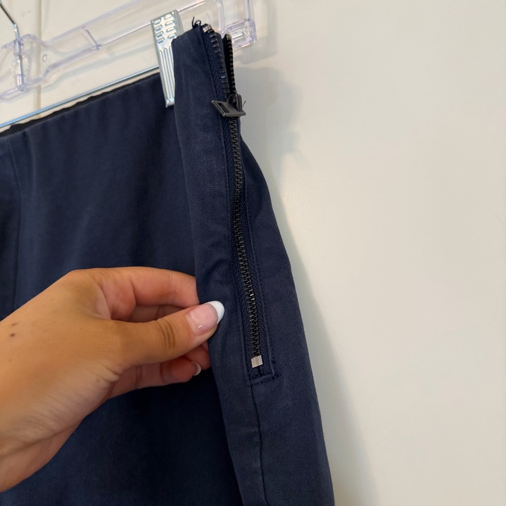 EVERLANE The Bi-Stretch Work Pant Navy Women’s Business Casual - Picture 6 of 7